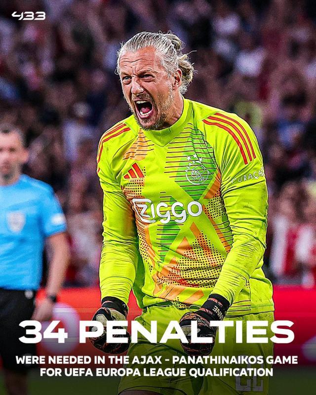 开云娱乐-【史话】阿贾克斯点球大战17射，还有更夸张的纪录